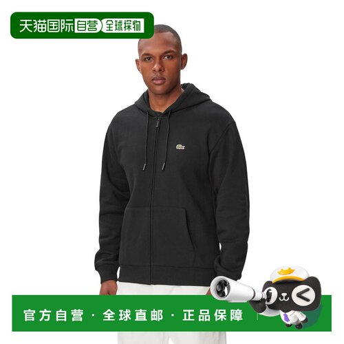1h可退 欧洲直邮LACOSTE 男士卫衣 SH8864031 AW2026 黑色 SWEATS