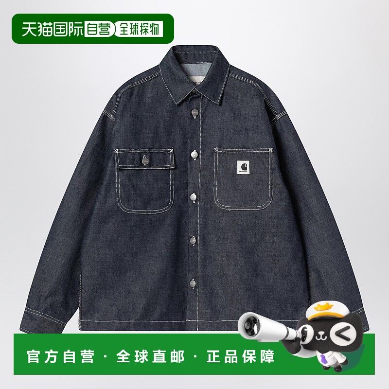 香港直邮CARHARTT WIP 女士 Louis 牛仔衬衫式夹克(蓝色) I036319