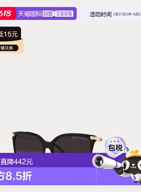自营欧洲直邮Ralph Lauren拉夫劳伦 Stirrup女士亮黑色金属细节太