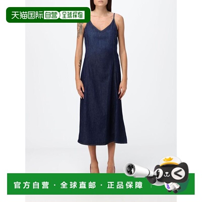 香港直邮DIESEL 女士连衣裙 A214530DBDB01 SS2026 蓝色 Abito di