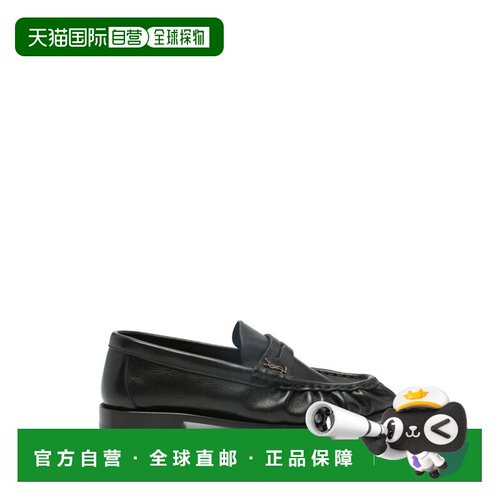 1h可退 香港直邮Saint Laurent 圣罗兰 女士 皮质乐福鞋 81890825