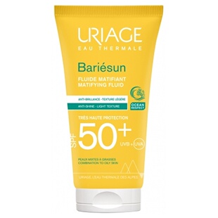 保湿 欧洲直邮依泉 50毫升正品 SPF50 Uriage 巴利风防晒隔离液