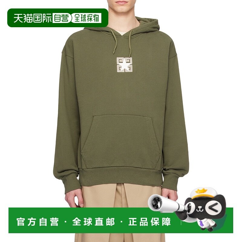 香港直邮Givenchy 4G Stars 连帽卫衣 BMJ0LA3YLZ