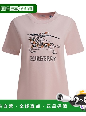 1h可退 香港直邮Burberry 巴宝莉 女士 EKD 棉质T恤 8121037