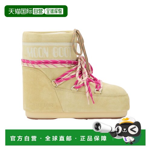 1h可退 香港直邮MOON BOOT 女士雪地靴 80D1409670B021 AW2025 米