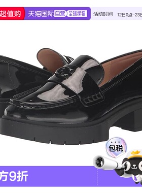 1h可退 香港直邮Coach 蔻驰 女士 Leah 便鞋 black黑色 舒适时尚