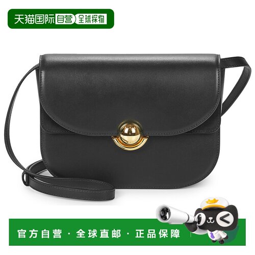 欧洲直邮Furla芙拉包女单肩背带斜挎包黑色FURLA SFERA S CROSSBO