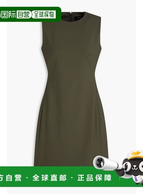 1h可退 香港直邮THEORY 希尔瑞 女士 羊毛混纺迷你连衣裙 J070161