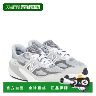 香港直邮New Balance  女童 990v6 Junior 绒面革运动鞋童鞋童装