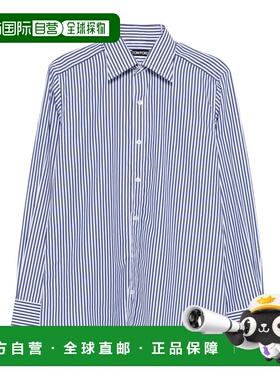 香港直邮Tom Ford 条纹长袖衬衫 SBC01C0010H