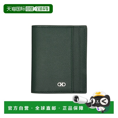 1h可退 香港直邮Salvatore Ferragamo Gancini Window 卡包 78479