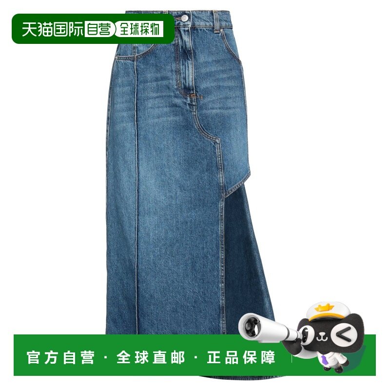 1h可退 香港直邮mcqueen 亚历山大 麦昆 女士 牛仔半身裙,女装/女士精品,半身裙,淘宝优惠券,粉丝福利购,淘宝优惠卷