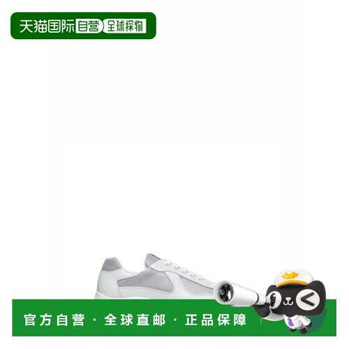 1h可退 香港直邮PRADA 男士休闲鞋 4E3400G0006GWF0J36 AW2026 白
