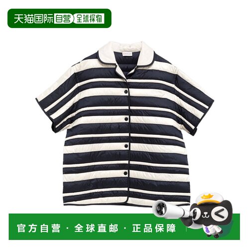 香港直邮Moncler 短袖绗缝衬衫 K10932F00002597YF条纹