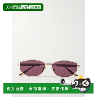 香港直邮DIOR 迪奥 女士 Cannage B1U 椭圆框玫瑰镀金太阳眼镜 CD