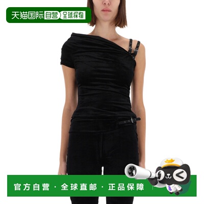 1h可退 香港直邮versace 范思哲 女士 ONESHOULDER BAROQUE 搭扣