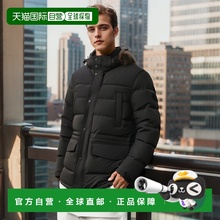 香港直邮Paul & Shark 黑色拉链绗缝羽绒服 I19P2110高端流行