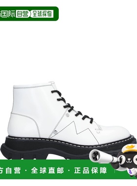 香港直邮mcqueen 亚历山大 麦昆 女士 脚踝靴 white白色 舒适时尚