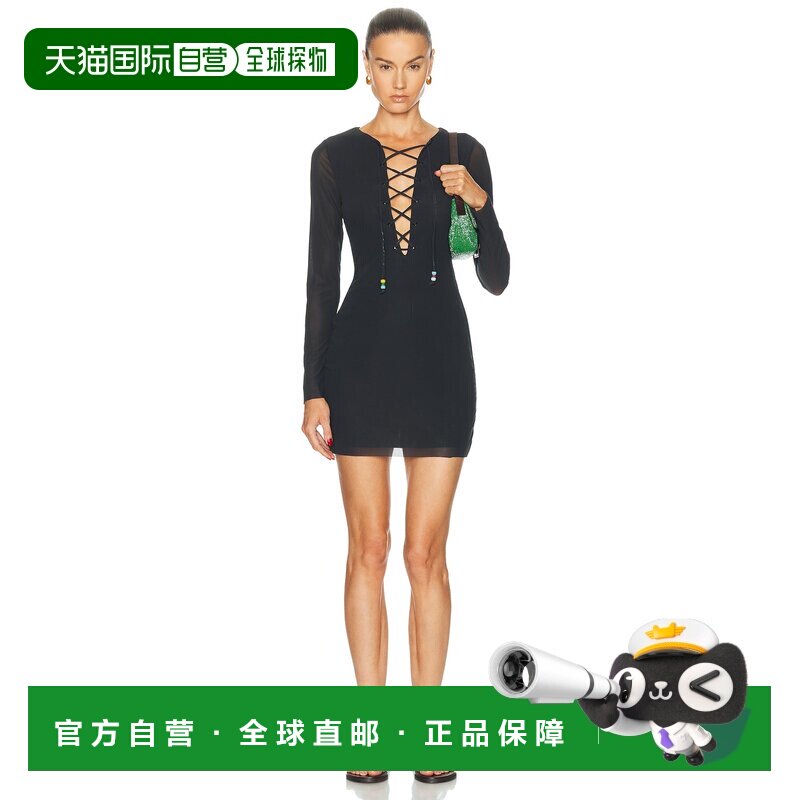 美国直邮Staud 女士 Reve 迷你连衣裙 S26P2106LM