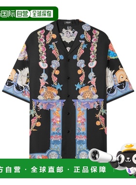 香港直邮Versace 短袖衬衫 10039261A14567范思哲