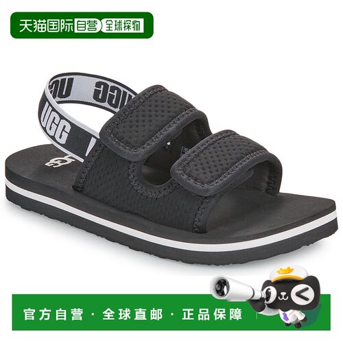 欧洲直邮UGG  KIDS' LENNON SLINGBACK 女童鞋凉鞋 1152817K-BLK