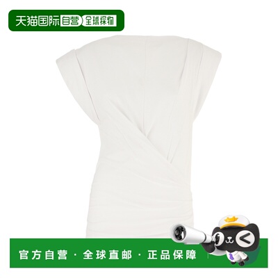 1h可退 香港直邮ISABEL MARANT 女士T恤 25PTS0207FAA1N41I20WH