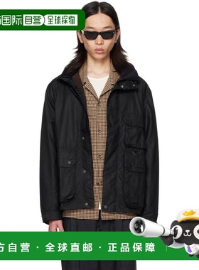 1h可退 香港直邮barbour 巴伯尔 男士 黑色 Re-Engineered Utilit