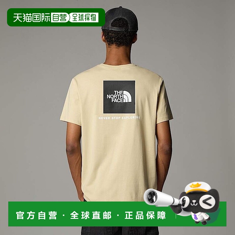 自营欧洲直邮北面Redbox 男士新款短袖T恤TheNorthFace男装