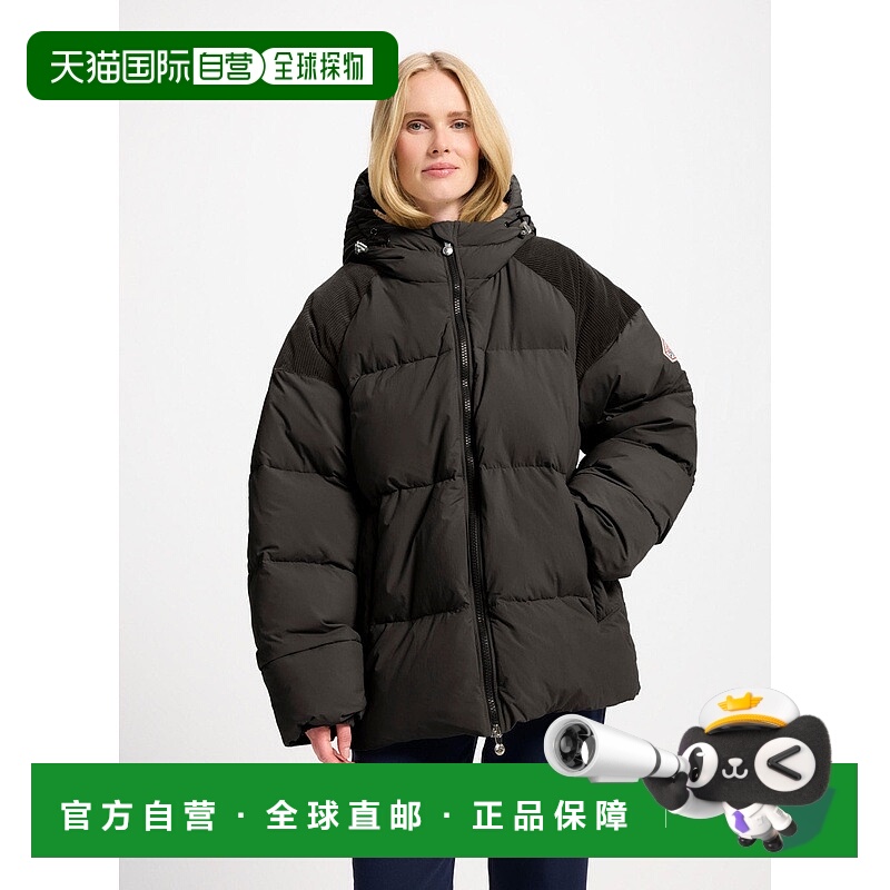 自营欧洲直邮Pyrenex Retro Sten 男女通用黑色羽绒服