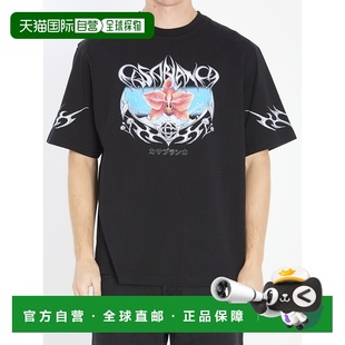 1h可退 香港直邮Casablanca 男士 BLADES 印花T恤 AW25JTS04405