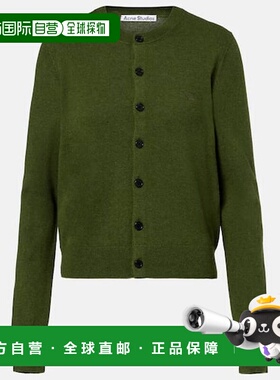 1h可退 香港直邮Acne Studios 艾克妮 女士 羊毛针织开衫 A60657F