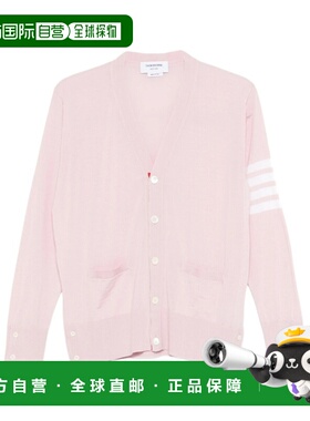 1h可退 香港直邮Thom Browne V领针织开衫 MKC002AY1014长袖