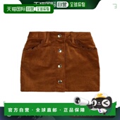 香港直邮Chloe 蔻依 女童 1h可退 灯芯绒半身裙童装 003694