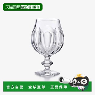 欧洲直邮Baccarat巴卡拉 Harcourt透明水晶六角形杯脚啤酒杯