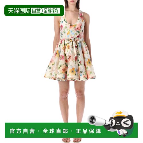 香港直邮ZIMMERMANN 女士连衣裙 8181DS262NEPO SS2026 花色吊带
