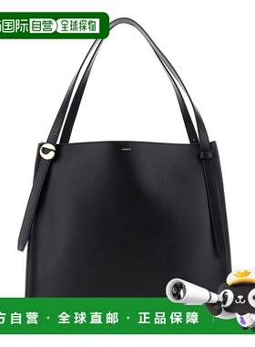 1h可退 香港直邮Coperni 女士 徽标束带手提包 COPBA77F6012BBLK