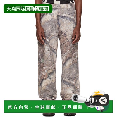 1h可退 香港直邮Represent 男士 卡其色 Realtree Camo 工装裤 ML