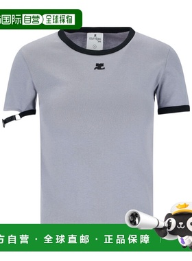 香港直邮Courreges 短袖T恤 124JTS117JS0070