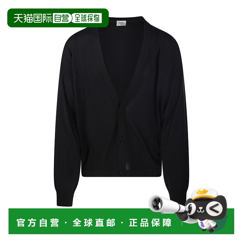 1h可退 欧洲直邮saint laurent 男士 毛衣针织羊毛开衫
