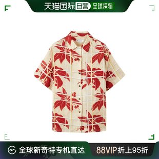 Piana 诺悠翩雅 女士 FAO0509 香港直邮Loro 纽扣短袖 衬衫