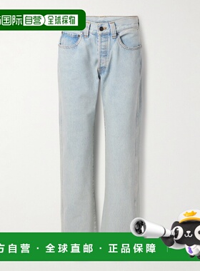 1h可退 香港直邮KHAITE 女士 蓝色 Callum 牛仔裤 1166908