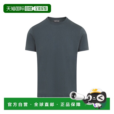 香港直邮Tom Ford 汤姆 福特 男士 莱赛尔纤维T恤 JCS004JMT012GB