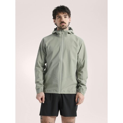 自营欧洲直邮Arcteryx始祖鸟 Norvan男士浅橄榄绿尼龙外套