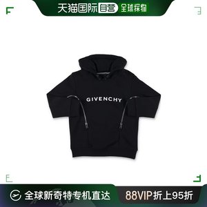 香港直邮GIVENCHY 男童黑色卫衣 H25323-09B