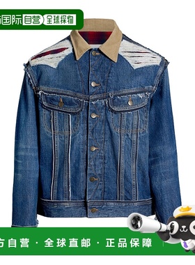 香港直邮Maison Margiela Pendleton 格纹牛仔外套 S67AM0061STZ0