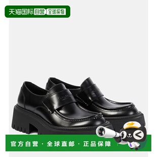 香港直邮Balenciaga 巴黎世家 女士 Tractor 皮质乐福鞋皮鞋女鞋