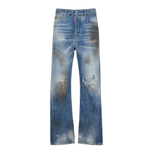 欧洲直邮dsquared2 男士 牛仔裤直筒裤