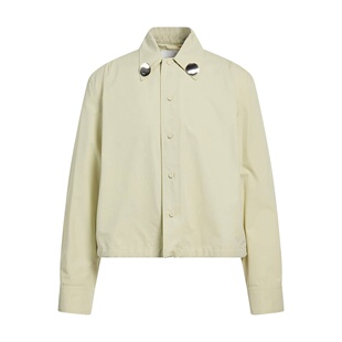 吉尔 舒适 1h可退 Sander 衬衫 green绿色 男士 香港直邮Jil 桑达