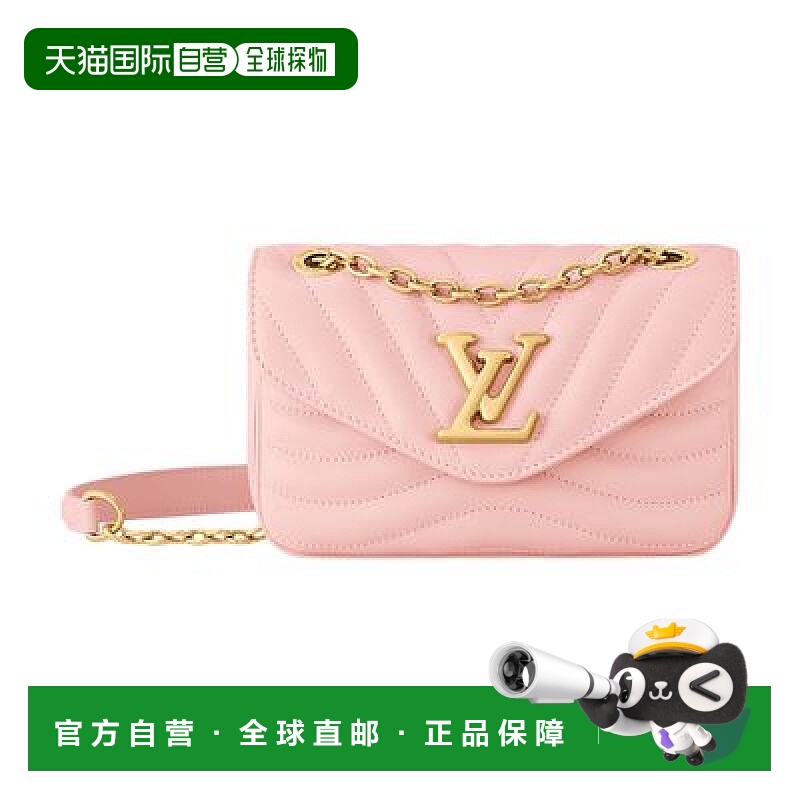 自营1h可退 欧洲直邮LV/路易威登 NewWavePM链条包正品包包百搭通
