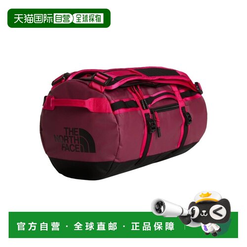 自营欧洲直邮THE NORTH FACE北面 Base Camp男士酒红色/黑色旅行